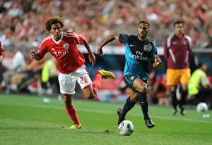 Benfica V Arsenal 2011-12 Prints: Traore vs. Witsel: Battle at Estadio da Luz - Benfica vs. Arsenal Pre-Season Clash (2011)