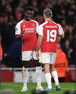 Trossard Scores First Arsenal Goal: Arsenal 1-0 Sevilla, UEFA Champions League 2023/24