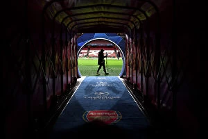 Arsenal v Sevilla 2023-24 Collection: Through the Tunnel: Arsenal FC vs Sevilla FC - UEFA Champions League 2023/24