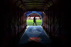 Through the Tunnel: Arsenal FC vs Sevilla FC - UEFA Champions League 2023/24
