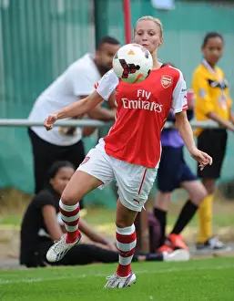Millwall Lionessess V Arsenal Ladies 2014 Prints: Turid Knaak: In Action for Arsenal Ladies against Millwall Lionesses
