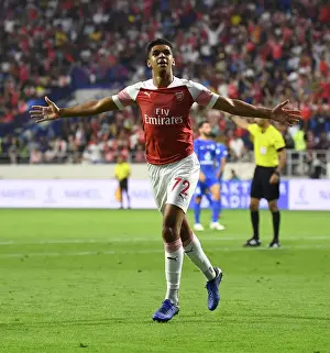 Al-Nasr Dubai SC V Arsenal 2018-19 Prints: Tyreece John-Jules Scores Hat-Trick: Arsenal's Triumph over Al-Nasr Dubai SC (2018-19)