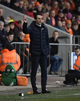 Blackpool V Arsenal - FA Cup 2019 Prints: Unai Emery and Arsenal Face Blackpool in FA Cup Showdown
