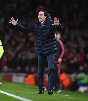 Arsenal V Manchester United FA Cup 2018-19 Prints: Unai Emery and Arsenal Face Manchester United in FA Cup Clash