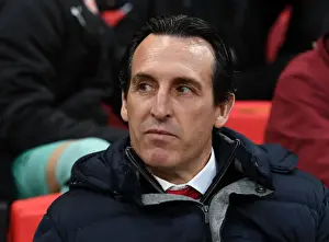 Stade Rennes V Arsenal 2018-19 Prints: Unai Emery and Arsenal Face Stade Rennais in Europa League Match