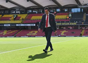 Watford V Arsenal 2019-20 Prints: Unai Emery: Arsenal Head Coach Prepares for Watford Clash, Premier League 2019-20