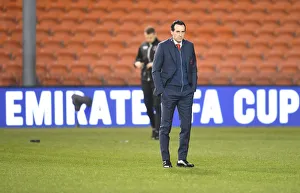 Blackpool V Arsenal - FA Cup 2019 Prints: Unai Emery at Blackpool: Arsenal's FA Cup Showdown, 2019