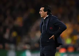 Wolverhampton Wanderers V Arsenal 2018-19 Prints: Unai Emery Faces Off Against Wolverhampton Wanderers in Premier League Clash