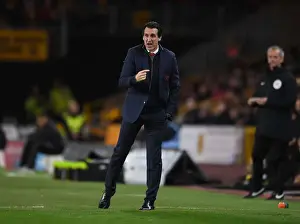 Wolverhampton Wanderers V Arsenal 2018-19 Prints: Unai Emery Faces Off Against Wolverhampton Wanderers in Premier League Clash (2018-19)