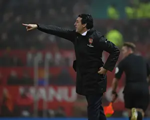 Manchester United V Arsenal 2018-19 Prints: Unai Emery Goes Head-to-Head with Manchester United in Premier League Clash