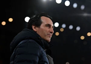 Images Dated 19th January 2019: Unai Emery at the Helm: Arsenal vs Chelsea Showdown, Premier League Clash, London, 2019