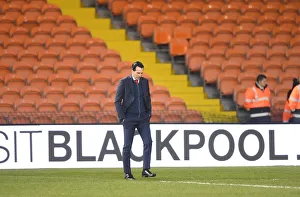 Blackpool V Arsenal - FA Cup 2019 Prints: Unai Emery Leads Arsenal at Blackpool: FA Cup Clash, 2019