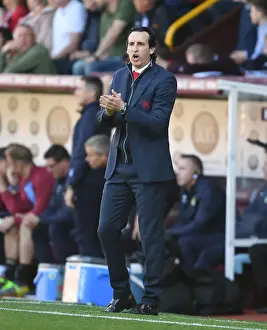 Burnley V Arsenal 2018-19 Prints: Unai Emery Leads Arsenal Against Burnley in Premier League Showdown