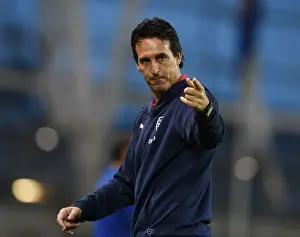Arsenal V Chelsea Pre Season Friendly 2018-19 Prints: Unai Emery Leads Arsenal Against Chelsea in 2018 International Champions Cup, Dublin