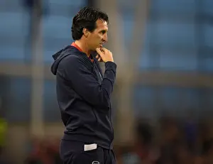 Arsenal V Chelsea Pre Season Friendly 2018-19 Prints: Unai Emery Leads Arsenal Against Chelsea in 2018 International Champions Cup, Dublin