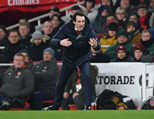 Arsenal V Chelsea 2018-19 Prints: Unai Emery Leads Arsenal Against Chelsea in Premier League Showdown