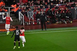 Arsenal V Eintracht Frankfurt 2019-20 Prints: Unai Emery Leads Arsenal Against Eintracht Frankfurt in Europa League Group F