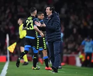 Unai Emery Leads Arsenal in Europa League Battle Against Napoli