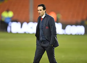 Blackpool V Arsenal - FA Cup 2019 Prints: Unai Emery Leads Arsenal in FA Cup Battle against Blackpool, 2019