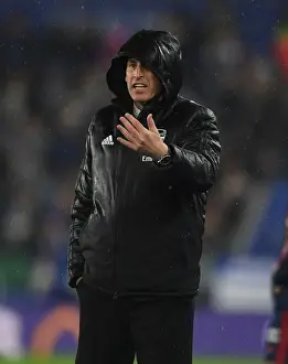 Leicester City V Arsenal 2019-20 Prints: Unai Emery Leads Arsenal Against Leicester City in Premier League Clash