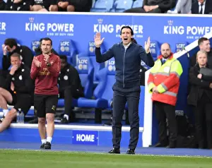 Leicester City V Arsenal 2018-19 Prints: Unai Emery Leads Arsenal Against Leicester City in Premier League Showdown