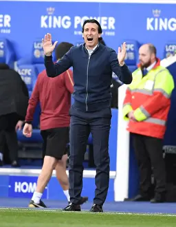 Leicester City V Arsenal 2018-19 Prints: Unai Emery Leads Arsenal Against Leicester City in Premier League Showdown