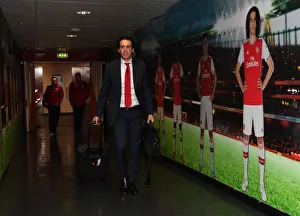 Arsenal V Nottingham Forest Carabao Cup 3rd Rd 2019-20 Prints: Unai Emery Leads Arsenal Against Nottingham Forest in Carabao Cup Third Round