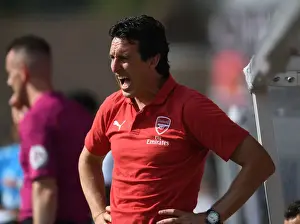 Unai Emery Leads Arsenal in Pre-Season Clash against Borehamwood (2018-19)