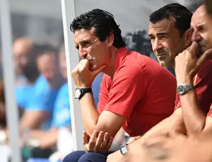Unai Emery Leads Arsenal in Pre-Season Match at Borehamwood (2018-19)