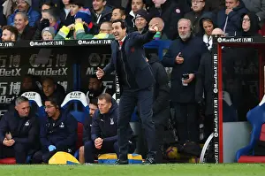 Crystal Palace V Arsenal 2018-19 Prints: Unai Emery Leads Arsenal in Premier League Battle against Crystal Palace