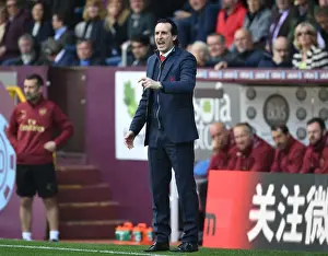 Burnley V Arsenal 2018-19 Prints: Unai Emery Leads Arsenal in Premier League Clash against Burnley