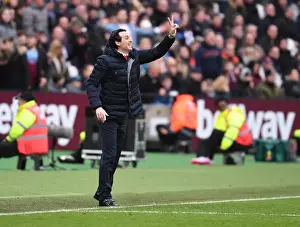 West Ham United V Arsenal 2018-19 Prints: Unai Emery Leads Arsenal Against West Ham United in Premier League Showdown