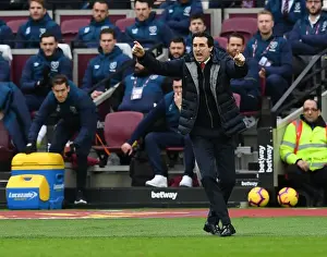 West Ham United V Arsenal 2018-19 Prints: Unai Emery Leads Arsenal Against West Ham United in Premier League Showdown