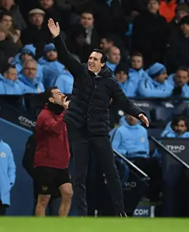Manchester City V Arsenal 2018-19 Prints: Unai Emery vs. Manchester City: Arsenal's Premier League Battle (2018-19)
