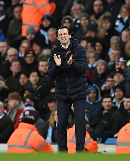 Manchester City V Arsenal 2018-19 Prints: Unai Emery vs. Manchester City: Arsenal's Premier League Showdown 2018-19