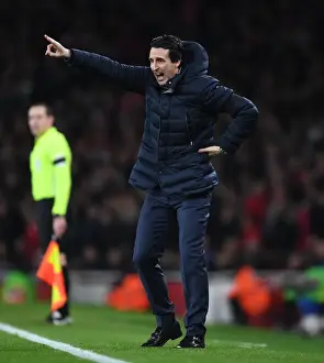 Arsenal V Manchester United FA Cup 2018-19 Prints: Unai Emery vs. Manchester United: Arsenal's FA Cup Showdown