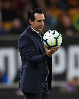Wolverhampton Wanderers V Arsenal 2018-19 Prints: Unai Emery vs. Wolverhampton Wanderers: Arsenal's Premier League Battle (2018-19)