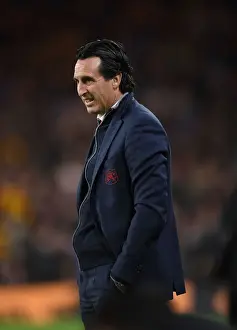 Wolverhampton Wanderers V Arsenal 2018-19 Prints: Unai Emery vs. Wolverhampton Wanderers: Arsenal's Premier League Battle (2018-19)