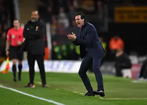 Wolverhampton Wanderers V Arsenal 2018-19 Prints: Unai Emery vs. Wolverhampton Wanderers: Arsenal's Premier League Battle (2018-19)