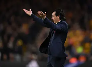 Wolverhampton Wanderers V Arsenal 2018-19 Prints: Unai Emery vs. Wolverhampton Wanderers: Arsenal's Premier League Showdown (2018-19)