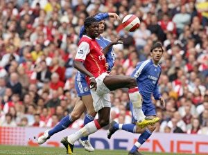 Arsenal V Chelsea 2006-07 Prints: The Unforgettable Clash: Adebayor vs