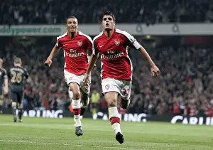 Unforgettable Moment: Merida and Eastmond's Goal Celebration: Arsenal's First against Liverpool in Carling Cup