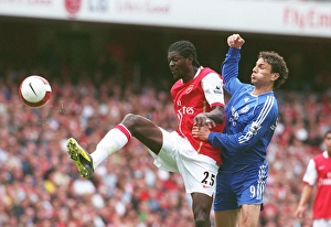 Arsenal V Chelsea 2006-07 Prints: The Unforgettable Rivalry: Adebayor vs