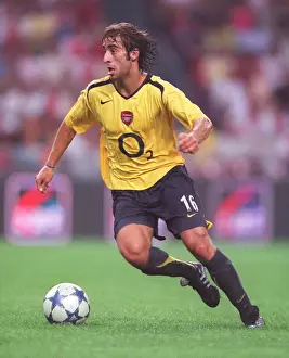 Flamini Mathieu Prints: Unforgettable Victory: Flamini's Goal - Arsenal's Triumph over Ajax