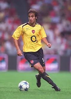Flamini Mathieu Prints: Unforgettable Victory: Flamini's Goal - Arsenal's Triumph at the Amsterdam Tournament (2005)
