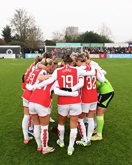 Unity Before Battle: Arsenal Women vs West Ham United - Barclays Women's Super League (2023-24)
