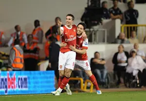 Unstoppable Arsenal Duo: Robin van Persie and Samir Nasri's Dramatic Equalizer vs. Tottenham Hotspur