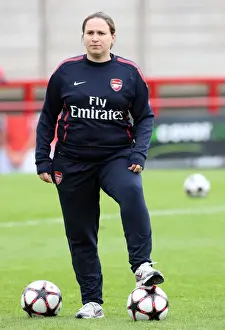 Arsenal Ladies V ZFK Masinac 2010-11 Prints: Unstoppable Arsenal: Laura Harvey's 9-0 Masterclass with Arsenal Ladies in UEFA Women's Champions League