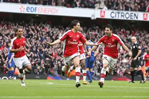 Unstoppable Arsenal: Nasri and Fabregas's Brilliant Goals - Arsenal's Victory Over Manchester United (2008): A Dazzling Duo's Moment at Emirates Stadium