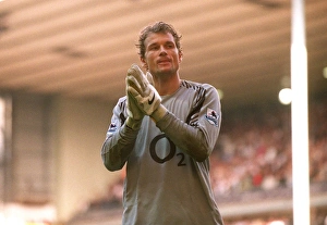 Tottenham V Arsenal 2005-6 Prints: Unyielding Guardian: Jens Lehmann at White Hart Lane